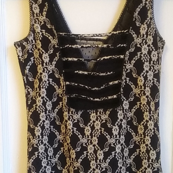 Free People Semi Sheer Floral Dress - Picture 4 of 5